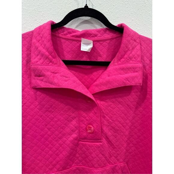 Stars above pink sweater size large - Picture 3 of 7